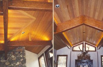 Photo of architectural woodworking