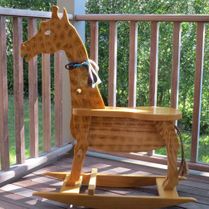 giraffe rocker