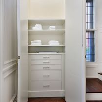 Custom closet inside home